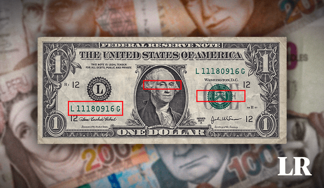 La Reserva Federal de Estados Unidos emitió este billete en 1969. Foto: composición LR