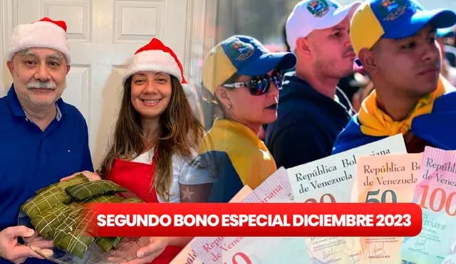 Revisa aquí las ÚLTIMAS NOTICIAS del segundo bono especial de diciembre 2023. Foto: composición LR/Patria/Twitter