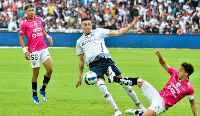 Liga de Quito recibió a Independiente en la segunda final de la LigaPro de Ecuador. Foto: LDU Quito