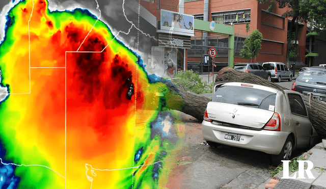 El temporal afectó principalmente al Área Metropolitana de Buenos Aires. Foto: composición de Fabrizio Oviedo/France 24