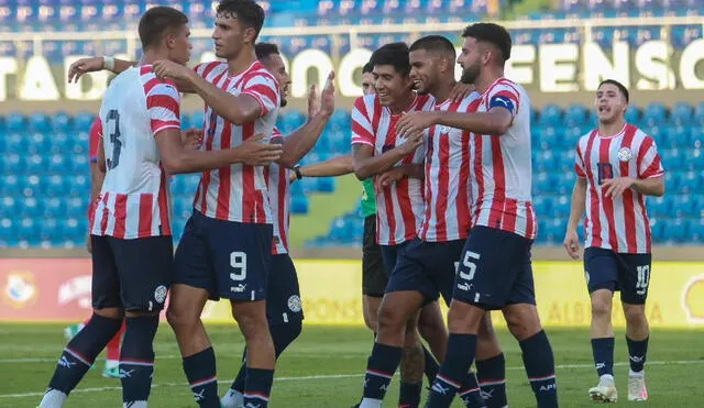 Panamá vs Paraguay Sub-23 jugaron en el Defensores del Chaco. Foto: Selección Paraguaya