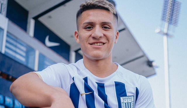 Catriel Cabellos debutó en Racing este 2023. Foto: Alianza Lima