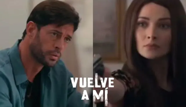 En 'Vuelve a mí', novela de Telemundo, se confirma que el hijo de Nuria está vivo. Foto: composición LR/captura TikTok