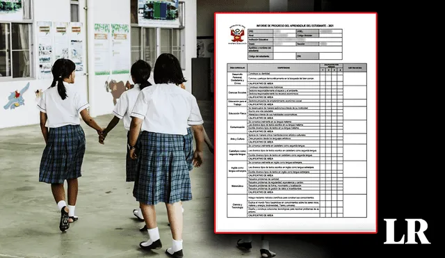 Minedu estableció nuevo sistema de calificaciones para el 2024. Foto: composición de Fabrizio Oviedo/GEARD/Minedu