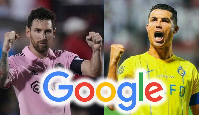 Lionel Messi juega en Inter Miami y Cristiano Ronaldo en Al Nassr. Foto: composición GLR