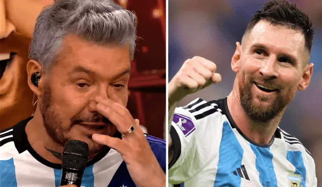 Marcelo Tinelli le dedicó unas palabras al astro argentino y saludó a la familia del mismo. Foto: composición LR/América TV/Difusión