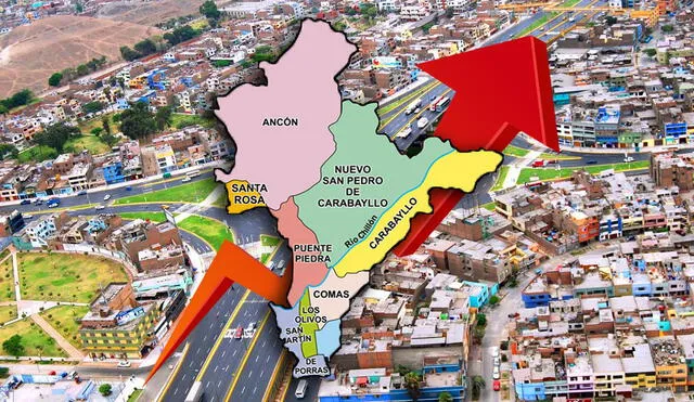 Lima norte tiene una geografía poco variada. Foto: composición LR/Lima Norte/Facebook