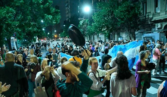 Se presentan multiples manifestaciones en contra de las nuevas medidas anunciadas por Javier Milei. Foto: Télam
