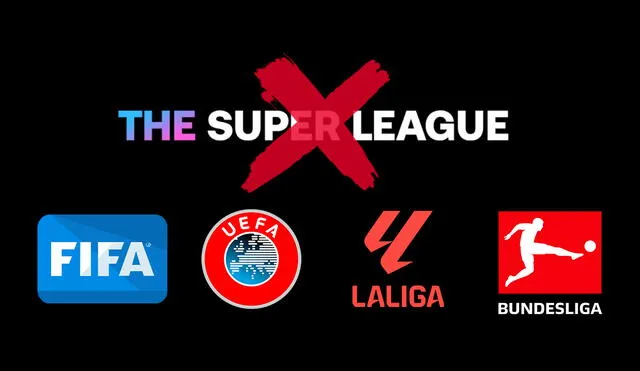 La Superliga Europea se propuso en el 2021, pero fue rechazada por varias entidades del fútbol. Foto: composición LR/Super League