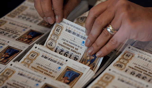 El premio más alto en la Lotería de Navidad se le conoce como "El Gordo". Foto: EFE