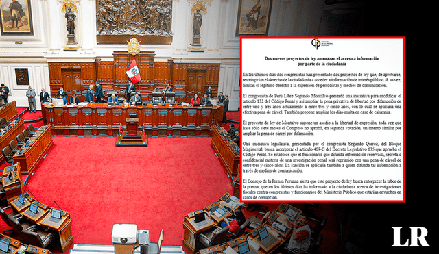 Iniciativas podrían entorpecer investigaciones judiciales. Foto: composición LR-Gerson Cardoso/Consejo de Prensa Peruana