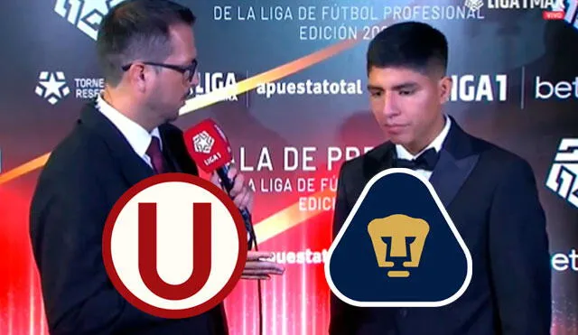 Piero Quispe fue la figura de Universitario en el 2023. Foto: captura de Liga 1 Max.