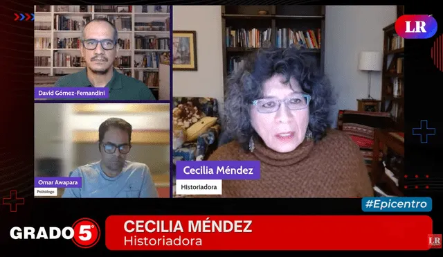 Cecilia Méndez y Omar Awapara fueron entrevistados por David Gómez Fernandini en 'Grado 5'. Foto: Grado 5/YouTube