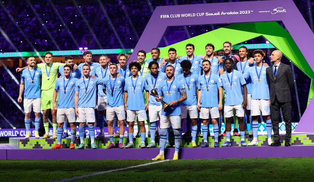 Manchester City ganó por primera vez en su historia el Mundial de Clubes 2023. Foto: EFE