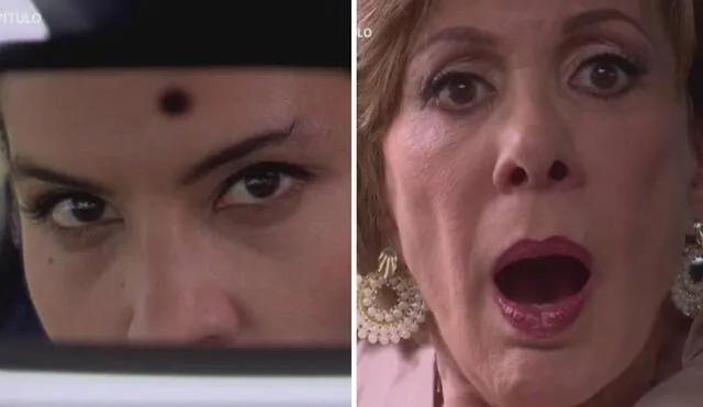 Claudia Llanos regresa a arruinarle la vida a Francesca Maldini a 'Al fondo hay sitio'. Foto: composición/ América TV