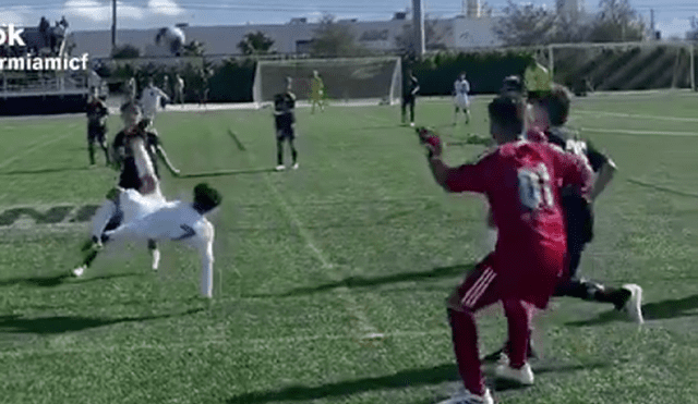 El hijo de Lionel Messi juega en las inferiores del Inter Miami. Foto: TikTok/Inter Miami