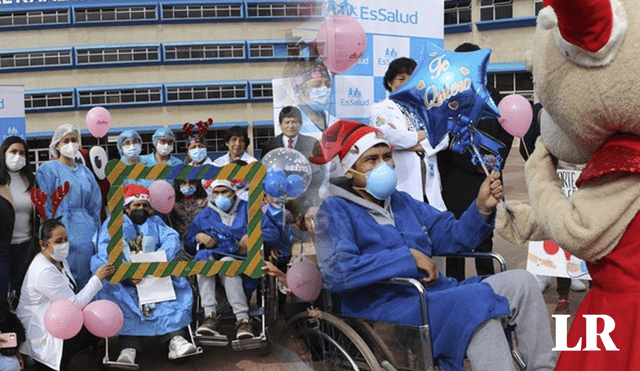 Madre e hijo fueron dados de alta a poco de Navidad. Foto: composición LR/ EsSalud