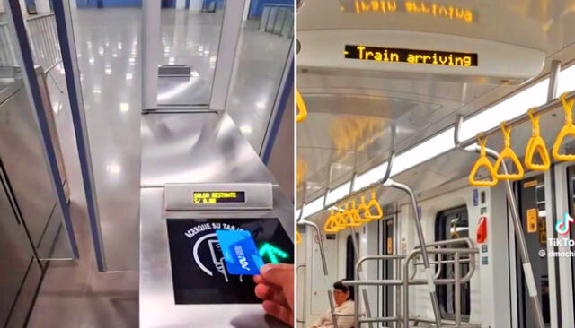 La Línea 2 del Metro de Lima tendrá marcha blanca por tres meses. Foto: Dmochila/TikTok