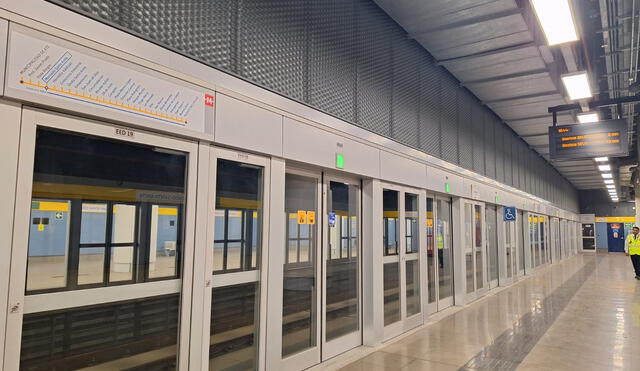 Línea 2 y Línea 1 se interconectarán en la estación 28 de Julio. Foto: Jean Rojas/La República
