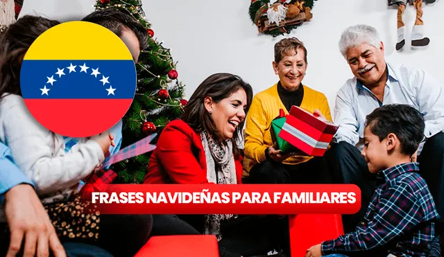 Mira AQUÍ frases para saludar a familiares por Navidad. Foto: composición LR/FamiliaSearch/Vecteezy