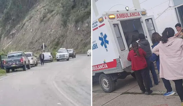 Los heridos fueron trasladados a un hospital cercano. Foto: Composición LR / Facebook Minuto 60 / Facebook OTB Tazo