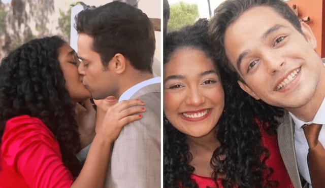 'Al fondo hay sitio': Cristóbal y July se besaron por primera vez en el final de la temporada 10. Foto: composición LR/América TV