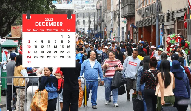 Al feriado del 25 de diciembre, se le suma el día no laborable del 26. Foto: Archivo LR