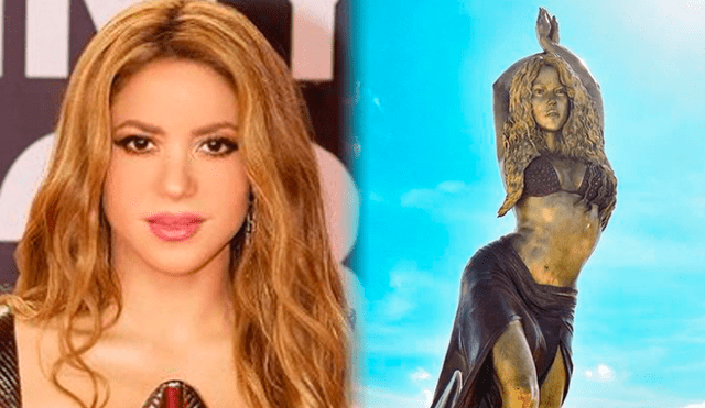 Shakira hizo historia en Colombia con su primera estatua en su natal Barranquilla. Foto: composición LR / Instagram Shakira