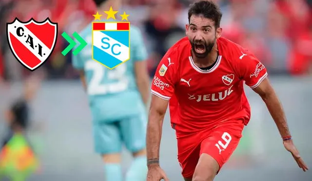 Los 12 goles que anotó Martín Cauteruccio este 2023 con Independiente habrían convencido a Sporting Cristal. Foto: composición de LR/TyC Sports