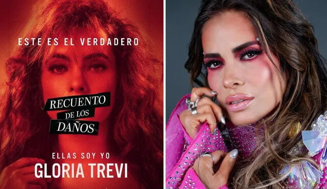 La serie sobre Gloria Trevi, 'Ellas soy yo', será emitida en ATV. Foto: composición LR/captura de @gloriatrevi