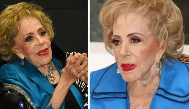 Silvia Pinal habría tenido problemas de salud relacionados con los bronquios. Foto: composición LR/TVyNovelas/Instagram