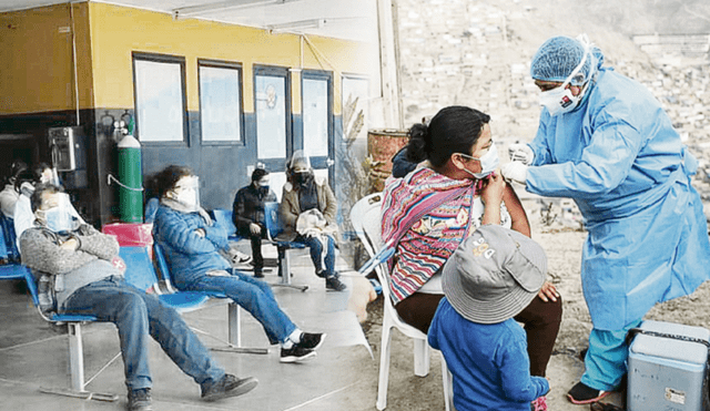Durante el 2023, el Minsa logró proteger a más de 3 millones de peruanos con la vacuna bivalente contra el COVID-19.Foto: Composición LR- Jazmin Ceras