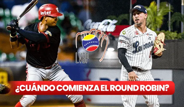 Anota cuándo comienza el Round Robin de la LVBP y separa un espacio en tu agenda para que no te pierdas de ningún juego. Foto: composición LR/LVBP/Leones