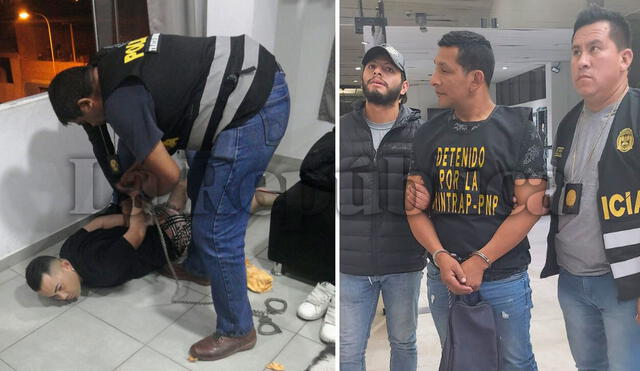 Integrantes de banda criminal fueron capturados en Lima y regiones. Foto: PNP