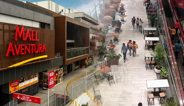 El Mall Aventura San Juan de Lurigancho se inauguró el 30 de noviembre del 2023. Foto: composición LR