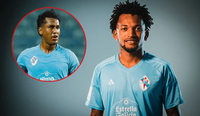 Renato Tapia fue titular en los últimos partidos del Celta de Vigo. Foto: composición LR/Celta de Vigo