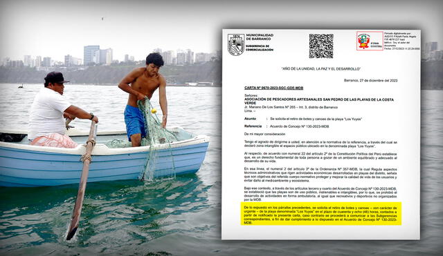 Municipalidad de Barranco busca desalojar a pescadores artesanales. Foto: composición LR/Economía