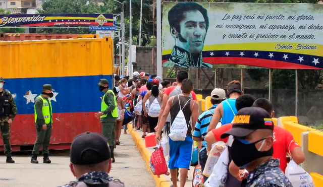 En los últimos 25 años, se estima que Venezuela perdió el 25% de su población viviendo dentro de su territorio. Foto: EFE