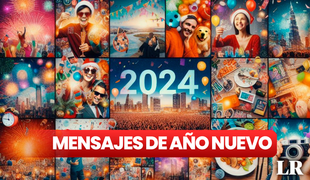 ¡Celebra la llegada del 2024! Foto: composición LR - Gerson Cardoso/Bing