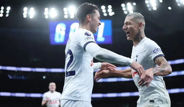 Tottenham se coloca a un punto de los puestos de Champions League. Foto: Tottenham Hotspur