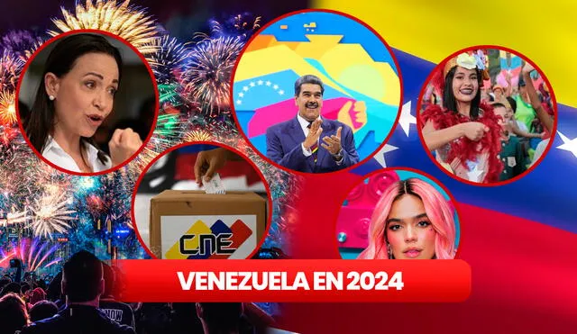 Las celebraciones más resaltantes de Venezuela en 2024. Foto: composición LR/AÑO NUEVO