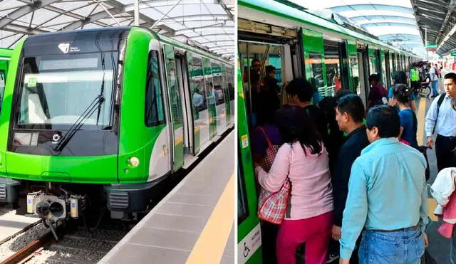 Los horarios del Metro de Lima fueron anunciados a través de las redes sociales por la ATU. Foto: composición LR/Andina