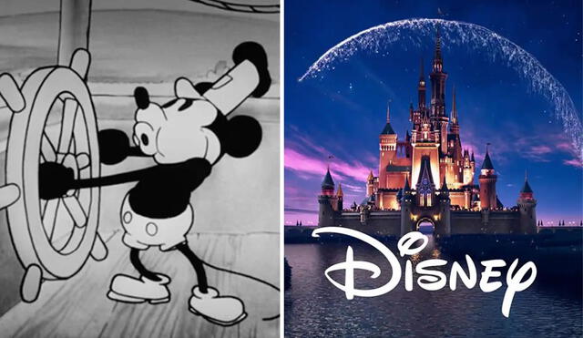 Mickey Mouse solo la versión de 1928 es de dominio público. Foto: composición LR / captura de YouTube