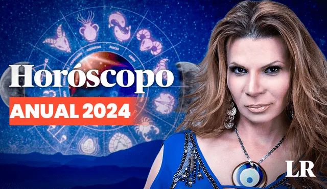 Horóscopo del año 2024 con las predicciones de Mhoni Vidente. Foto: composición LR