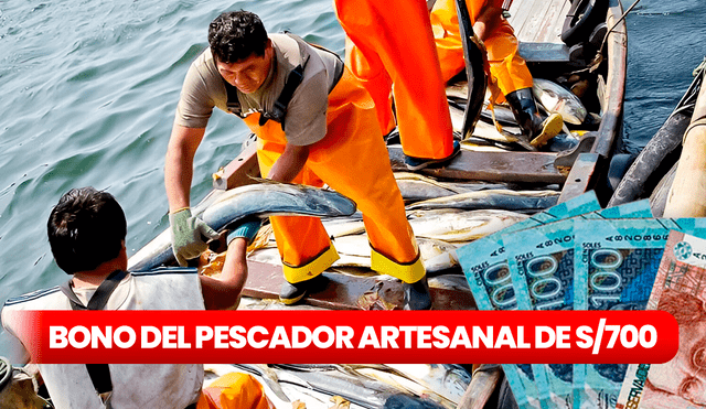 El pago del bono de S/700 para los pescadores artesanales se realiza a través de las agencias del Banco de la Nación. Foto: composición de Jazmin Ceras/LR/Andina
