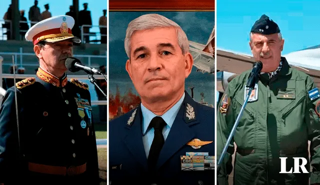 Alberto Presti, Xavier Julián Isaac y Fernando Luis Mengo son algunos de los nuevos  miembros de la cúpula de las Fuerzas Armadas. Foto: Jazmín Ceras/LR