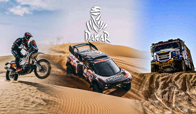 El Rally Dakar 2024 se disputará en Arabia Saudita en enero. Foto: composición LR/Dakar