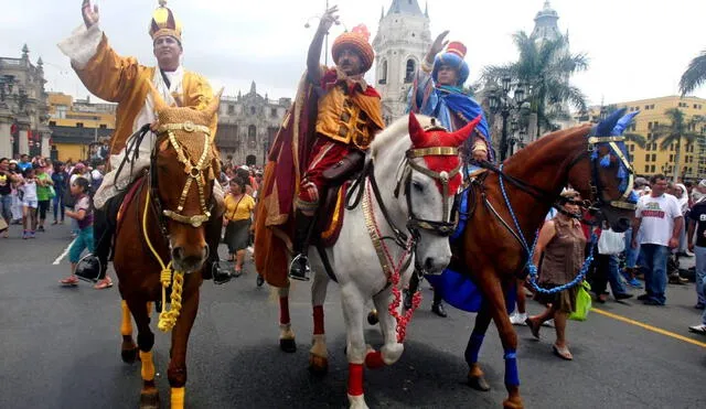 La Bajada de Reyes se celebra cada 6 de enero. Foto: Andina