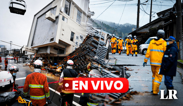 En ciudades de Japón, decenas de personas fueron llevadas al hospital y todavía prosiguen las tareas de rescate. Foto: composición de Gerson Cardoso/LR/EFE. VIdeo: EFE