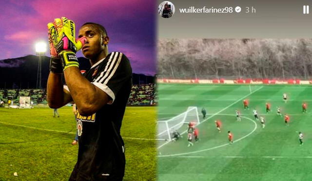 Wuilker Fariñez volvió a entrenar con RC Lens en noviembre del 2023 luego de estar por más de un año fuera de las canchas tras lesionarse. Foto: Instagram/Wuilker Fariñez/@bardinetsimon/composición LR